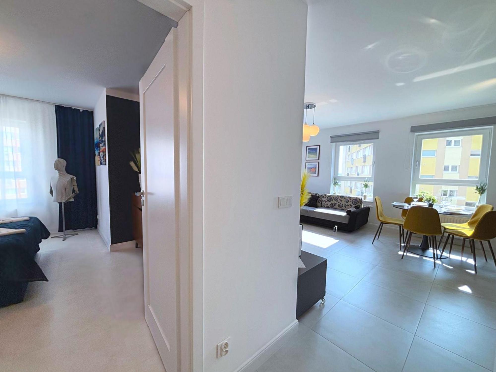 Sun Towers - Apartamenty Bryza - Apartamenty Z Parkingiem Swinoujscie Bagian luar foto